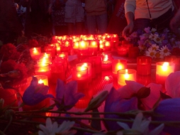 22 июня жители Рублёво провели акцию Плот памяти