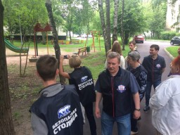 13 июля 2017 г. в Рублёво прошёл "спецрейд", или Курам на смех