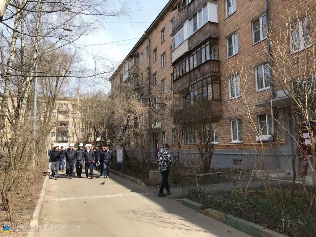 С инспекцией выполняемых работ по капитальному ремонту Рублёво посетил руководитель ФКР 16