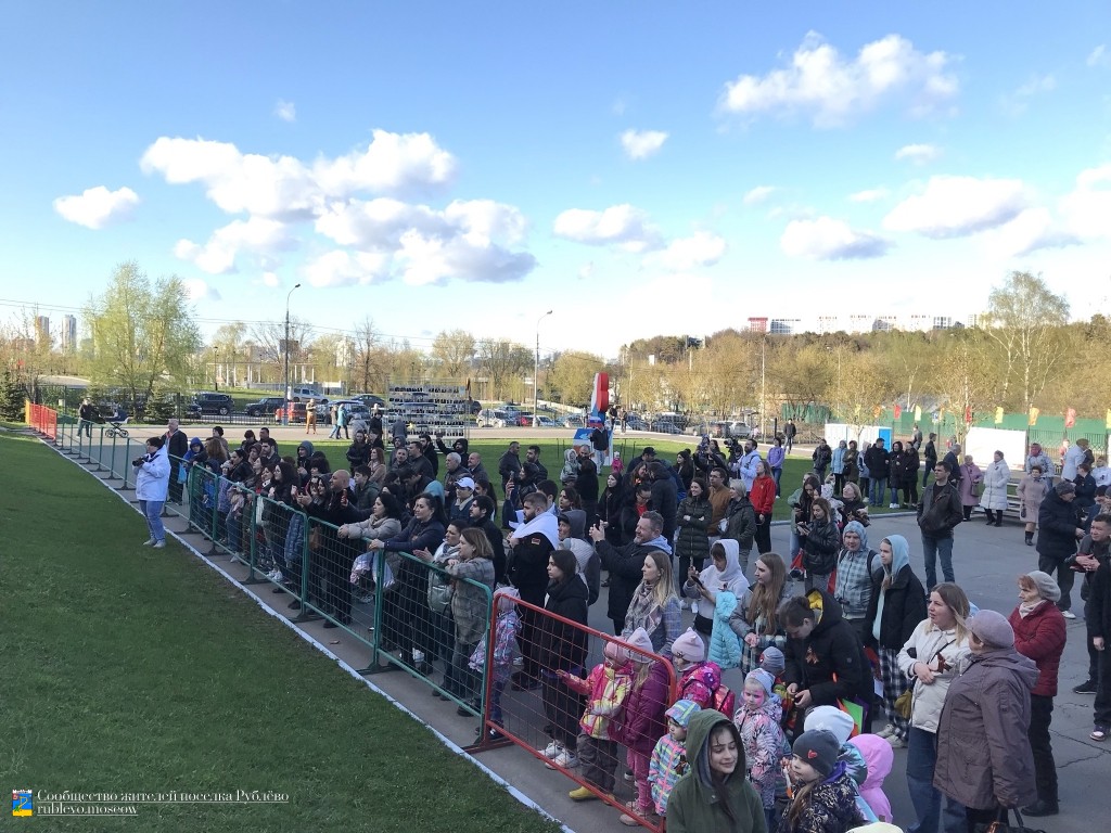 В Рублёво отпраздновали 77 годовщину Победы в Великой Отечественной Войне 12