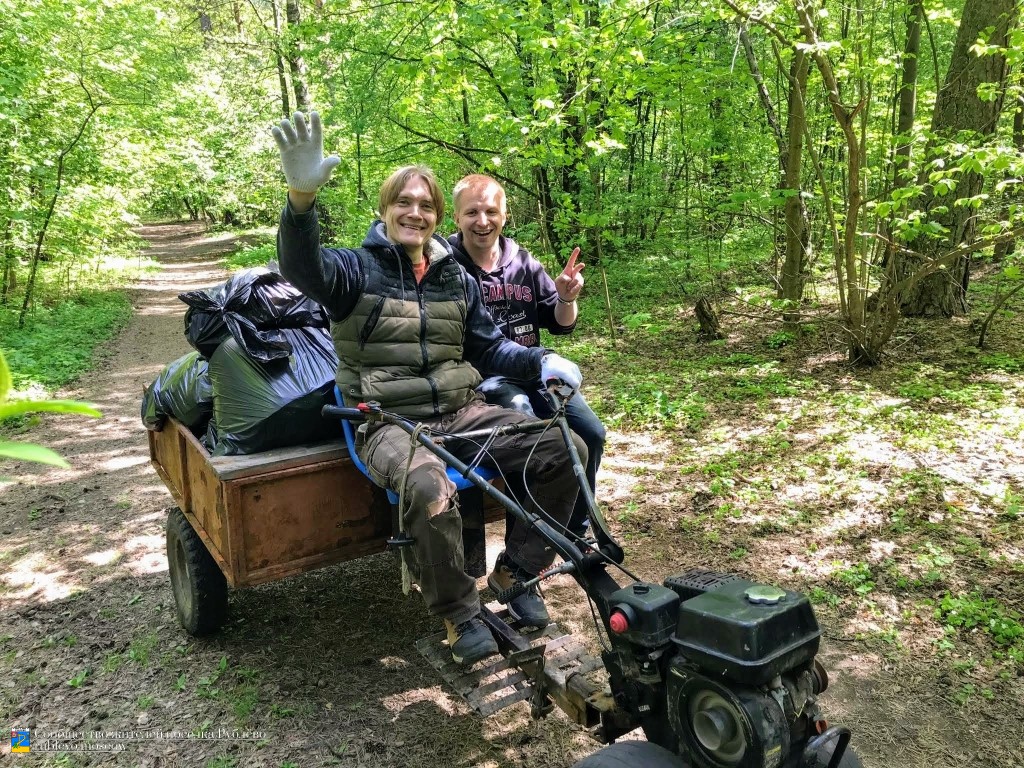 В Рублево состоялся очередной субботник по уборке леса 5 В Рублево состоялся очередной субботник по уборке леса 5