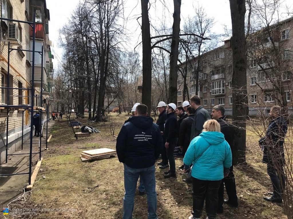 С инспекцией выполняемых работ по капитальному ремонту Рублёво посетил руководитель ФКР 0