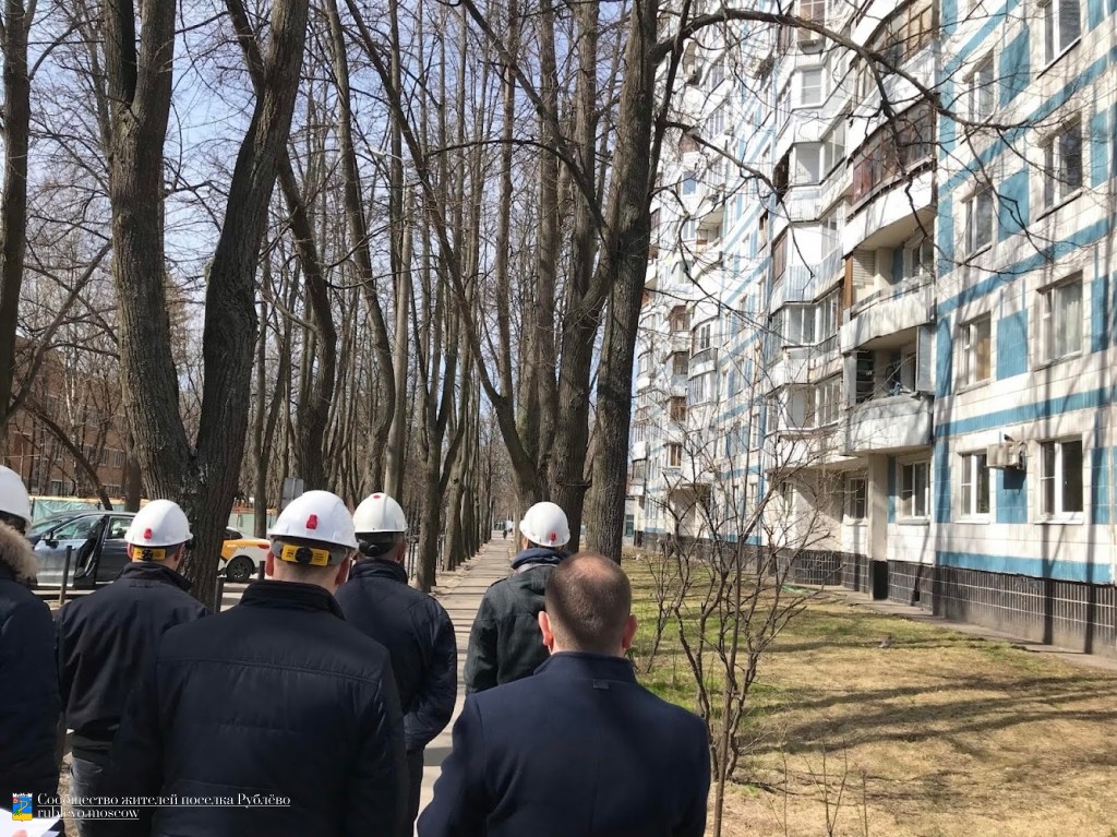 С инспекцией выполняемых работ по капитальному ремонту Рублёво посетил руководитель ФКР 21