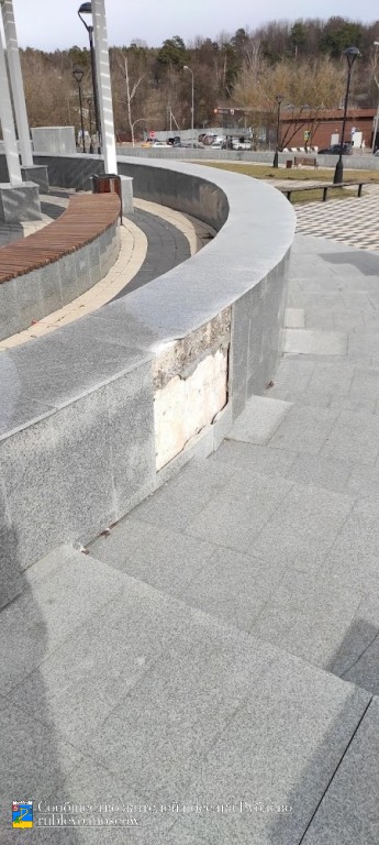 Благоустройство территории у храма &laquo;Неувядаемый Цвет&raquo; в Рублево не пережило первую же зиму. 2