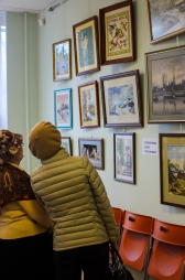 Выставка вышитых картин Выставка вышитых картин