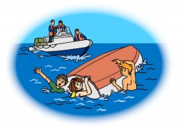 В Живописной бухте были спасены три человека