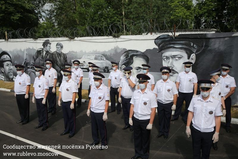 Визит мэра во 2-й отдельный спецбатальон ДПС ГИБДД 0
